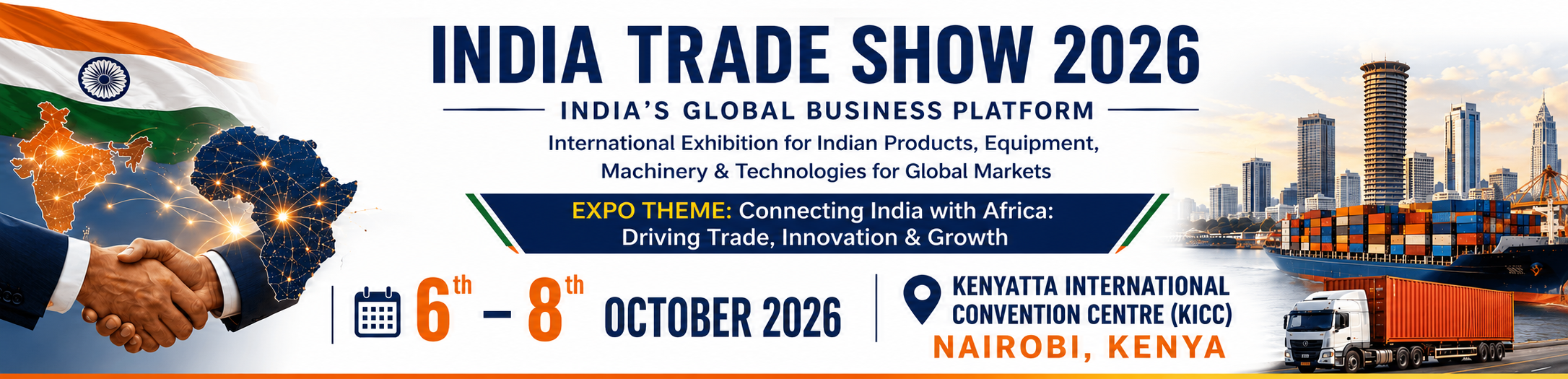 India Trade Show 2026 Banner